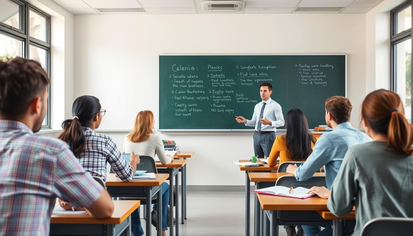 Students collaborating in study space